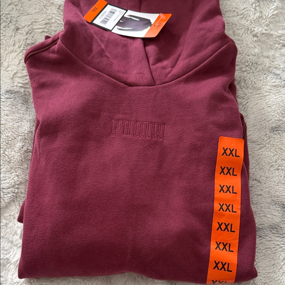 Puma Maroon Hoodie